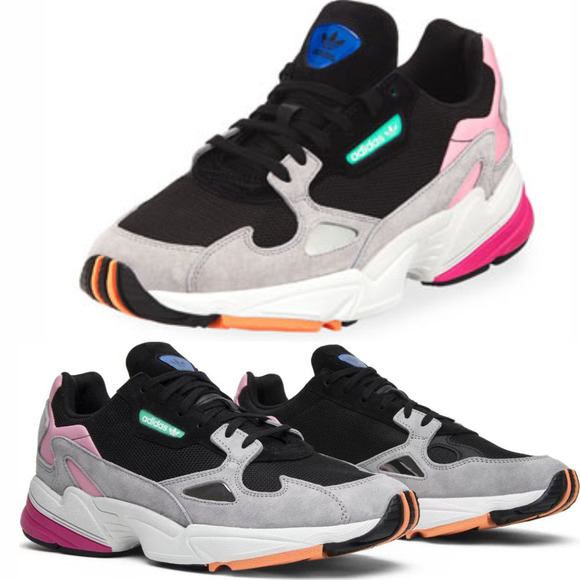 Adidas Falcon Women's Mixed-Media Sneaker Retro Size 8  Light Granite - Picture 9 of 9